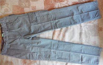 Брюки хаки р.140 