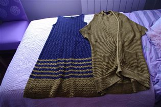 ТМХ платье и кардиган очень красиво!-С-2500