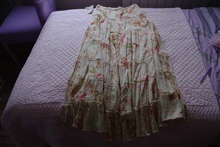  Ralph Lauren клевая юбка в пол-М-2500