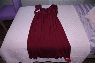 платье цвета марсала-44/46-2000