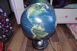 глобус мира нужная вещь!с подсветкой!-300