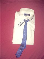 рубашка NEXT с галстуком 12лет(152) 