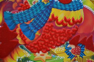 Бархатный Петушок, микрогофра, Вес 900 гр., 450 ру