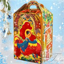 Бархатный Петушок, микрогофра, Вес 900 гр., 450 ру