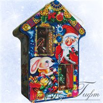 Домик с окошком, жесть, Вес 500 гр., 410 руб.