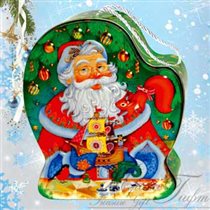 Рукавичка Деда Мороза, жесть, Вес 450 гр., 390 руб