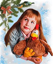 Кукарача, мягкая игрушка, Вес 800 гр., 890 руб.