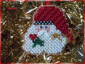 Folk Art Santa Face- Mill Hill