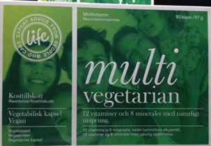 999999/2 (Life) Multi Vegetarian