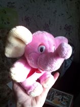 Слоник розовый