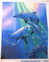 Дельфины (Rainbow Dolphins от Candamar Designs)