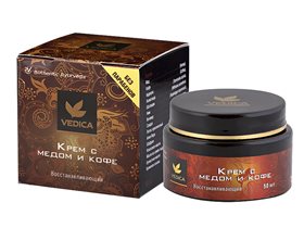 АВД Крем для лица восстанавливающий с медом и кофе