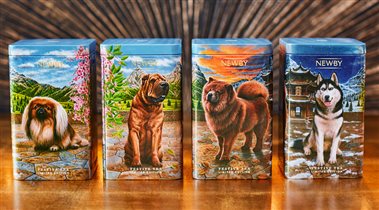 Новая коллекция чая Newby в год Собаки-2018