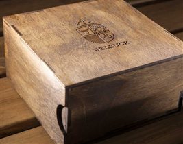 Деревянная коробка 490р