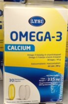 4-3/5 Lysi Omega-3 CALCIUM. 30 капсул+60 табл