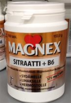 9996/6 Magnex Sitraatti+B6 375mg. (для сердца) 100