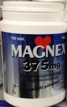 9996/5 MAGNEX 375MG 375 мг. (для мышцы/нервы) 180