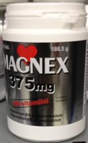 9996/4 MAGNEX 375MG+B6. Магний 375 мг+B6(спорт)