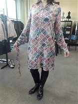 Платье-рубашка. В комплекте с нижним майко-платьем