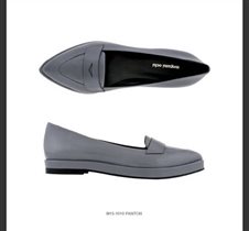 Серые лоферы 41 р-р