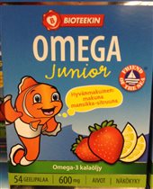7-2/2 Рыбий жир Omega Junior для детей 54 капсулы