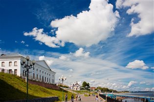 Облака над Рыбинском