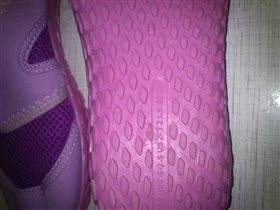 'Коралловые' тапочки-2. 200 руб.