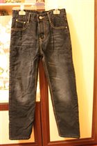 джинсы для мальчика утепленные, р-р 146