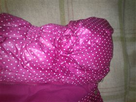 Жилет теплый стеганый. Фото отделки