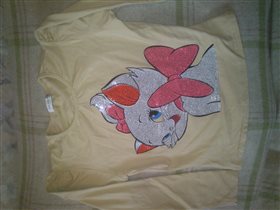 Футболка с длинным рукавом рост 138, 500 руб.