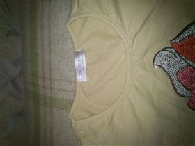 Футболка с длинным рукавом рост 138