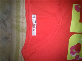 Красная футболка, рост 152, новая