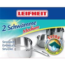 40015 Medium Губка средняя 2 шт.(для чистки разных