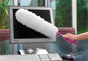 41531 Duster XL Щетка хозяйственная д/смах.пыли (ц