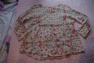 суперская блузка струящаяся зара-152-400