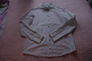 нарядная белоснежная рубашка джоя ди мама-146-400