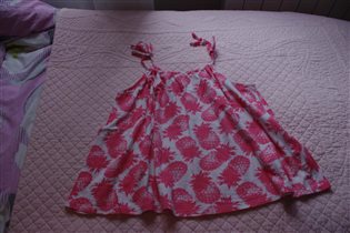 майка с ананасами-152-200