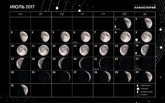 Московский Планетарий опубликовал астрономический прогноз на июль