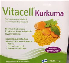 00000-8 Vitacell Kurkuma 40таб (иммунитет)