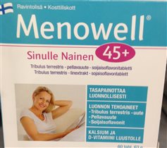 998-1/5 Menowell 45+ 60таб (менопауза)