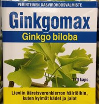 00000-2/4 Ginkgomax Biloba 120шт (сердце/сосуды)