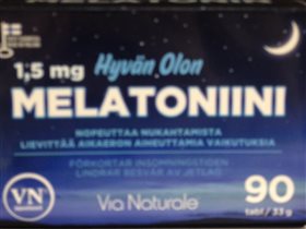 Hyvän Olon Melatoniini 1,5 mg 90таб
