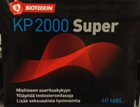 0-1/5 KP2000 Super 40таб (для потенции)