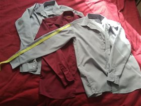 Три рубашки noname - 400 рублей