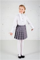 Новая серая юбка Инфанта 146 -76