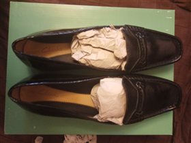 Лаковые туфли Кларкс (с 6 рм), 25 см по стельке