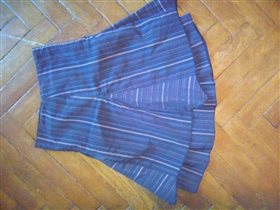 Юбка серо-синяя Франция на 8-9лет 300 рую