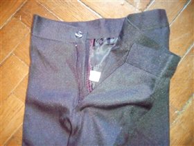 Черные брюки Киргизия, 6-7 класс