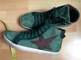37 (24 cм) новые ботинки Bisgaard (Дания) кожа