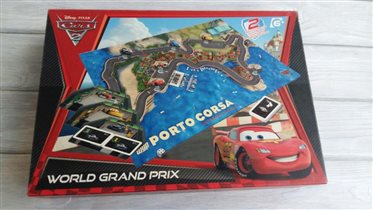 Настольная игра Disney  Формула 1 Гран При. 600р